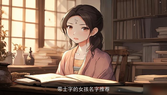 带士字的女孩名字推荐