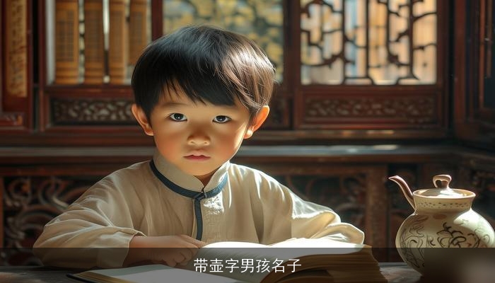 带壶字男孩名子