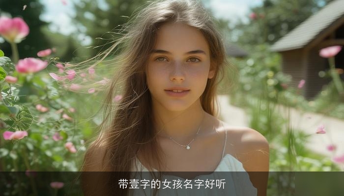 带壹字的女孩名字好听