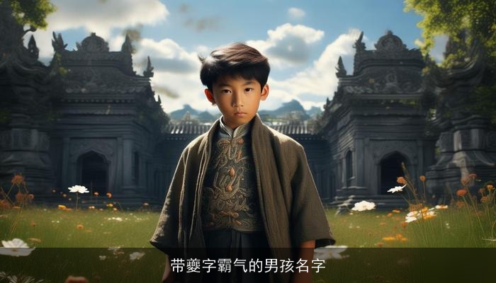 带夔字霸气的男孩名字