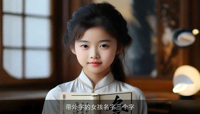 带外字的女孩名字三个字