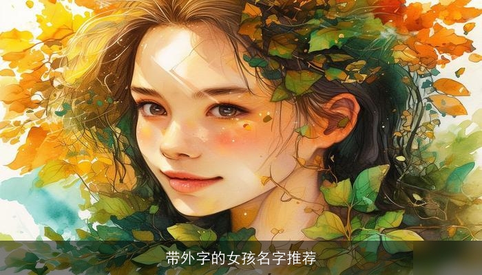 带外字的女孩名字推荐