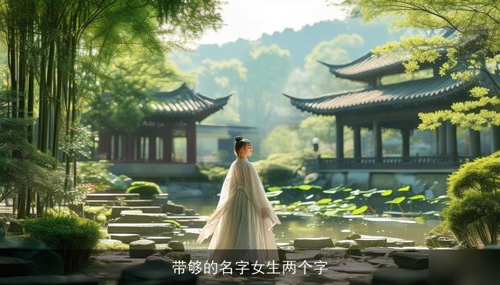 带够的名字女生两个字