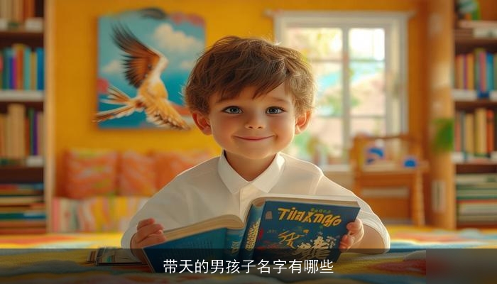 带天的男孩子名字有哪些