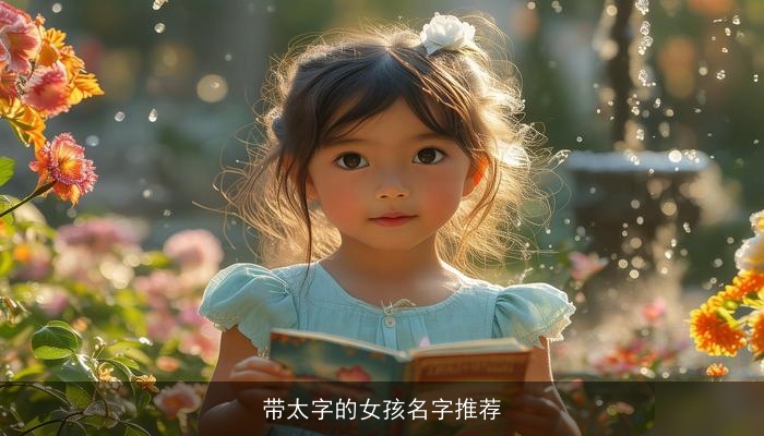 带太字的女孩名字推荐