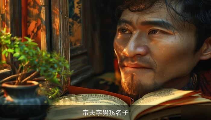 带夫字男孩名子