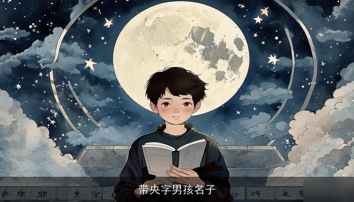 带央字男孩名子