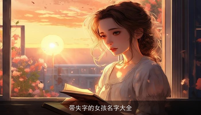 带失字的女孩名字大全