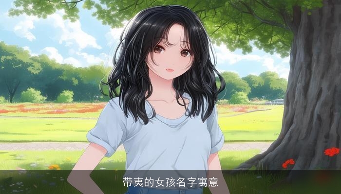 带夷的女孩名字寓意
