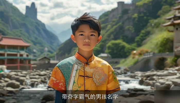 带夼字霸气的男孩名字