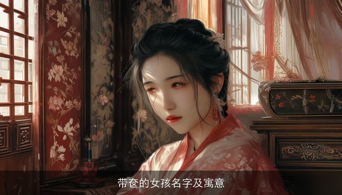 带奁的女孩名字及寓意