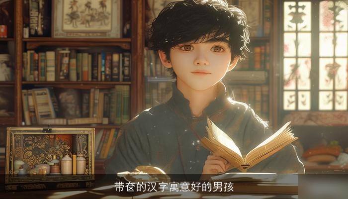 带奁的汉字寓意好的男孩