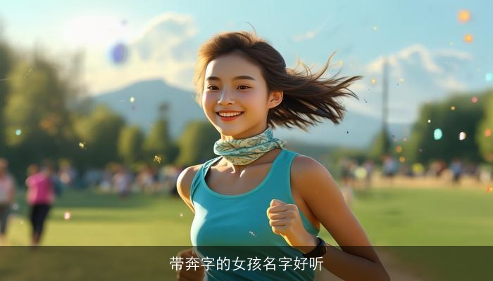 带奔字的女孩名字好听