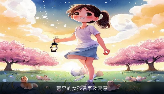 带奔的女孩名字及寓意