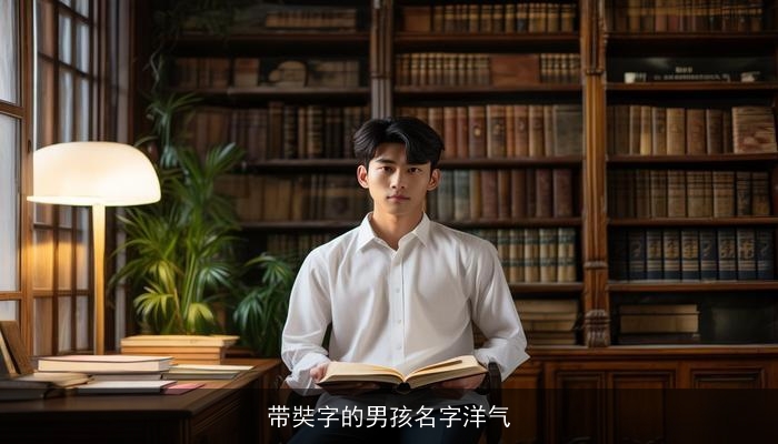 带奘字的男孩名字洋气