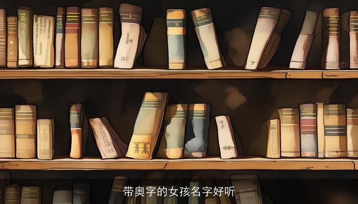 带奥字的女孩名字好听
