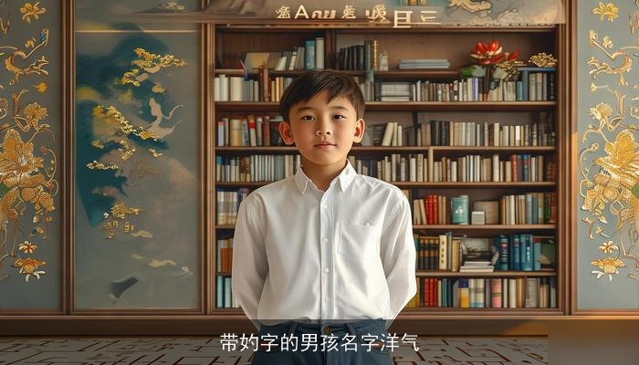 带妁字的男孩名字洋气