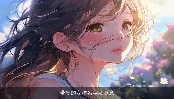 带妄的女孩名字及寓意