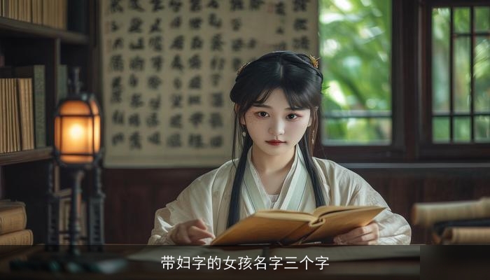 带妇字的女孩名字三个字