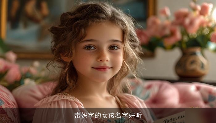 带妈字的女孩名字好听