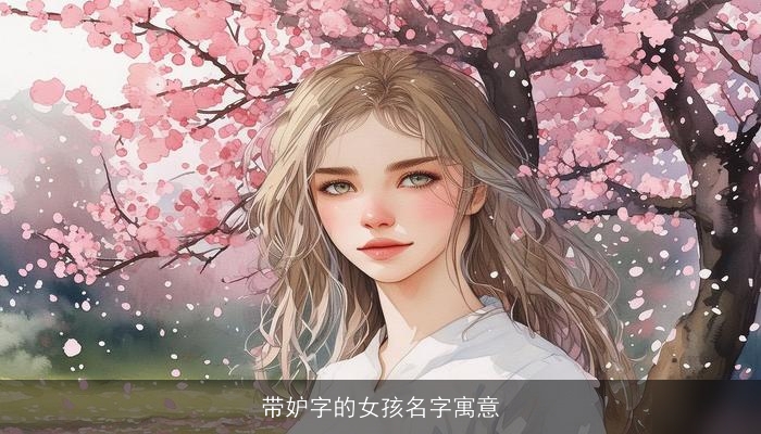带妒字的女孩名字寓意