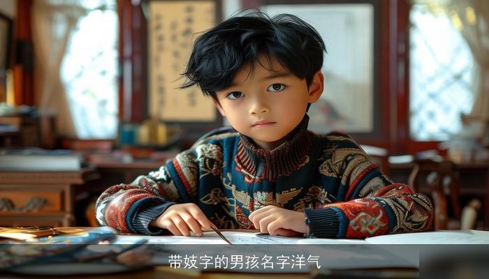 带妓字的男孩名字洋气