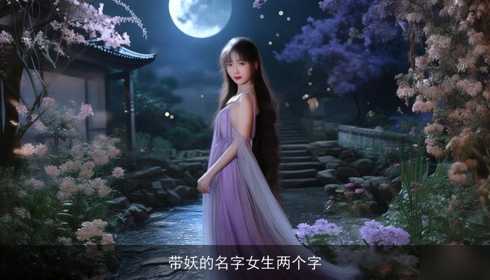 带妖的名字女生两个字