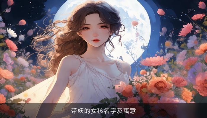 带妖的女孩名字及寓意
