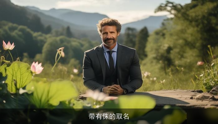 带有侏的取名