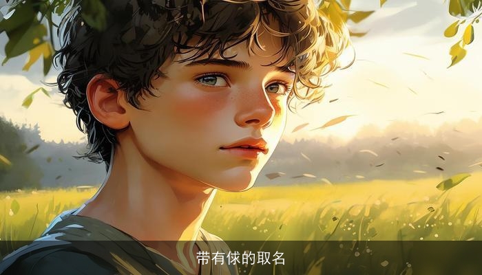带有俅的取名