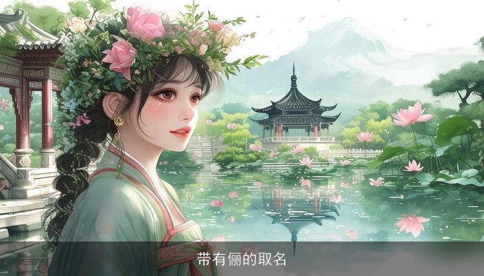 带有俪的取名
