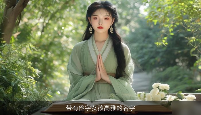 带有俭字女孩高雅的名字