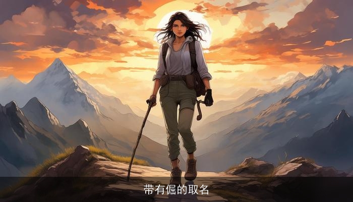 带有倔的取名