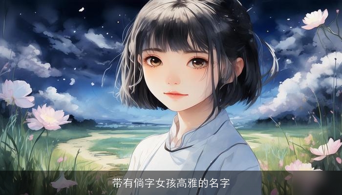 带有倘字女孩高雅的名字