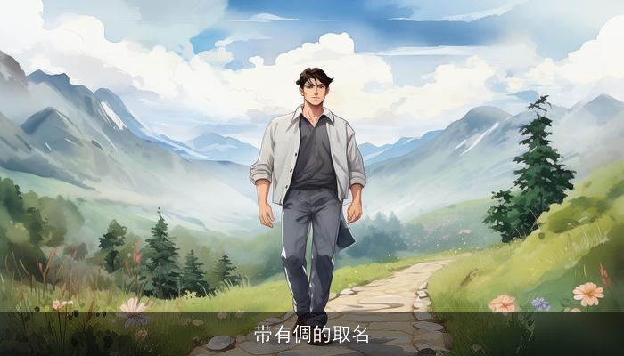 带有倜的取名