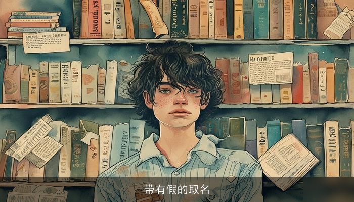 带有假的取名