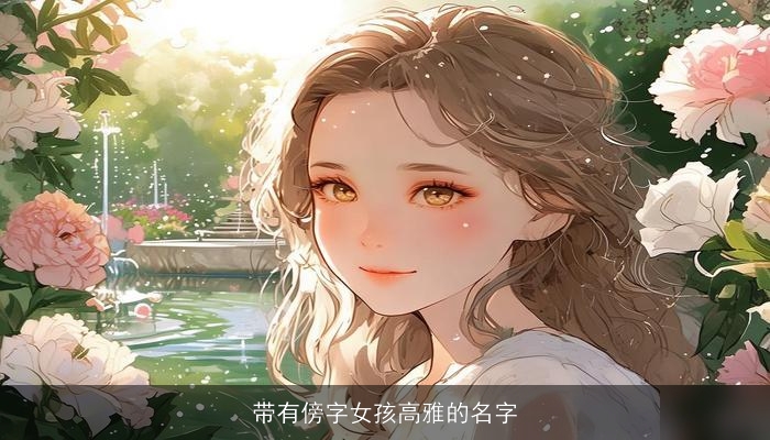 带有傍字女孩高雅的名字