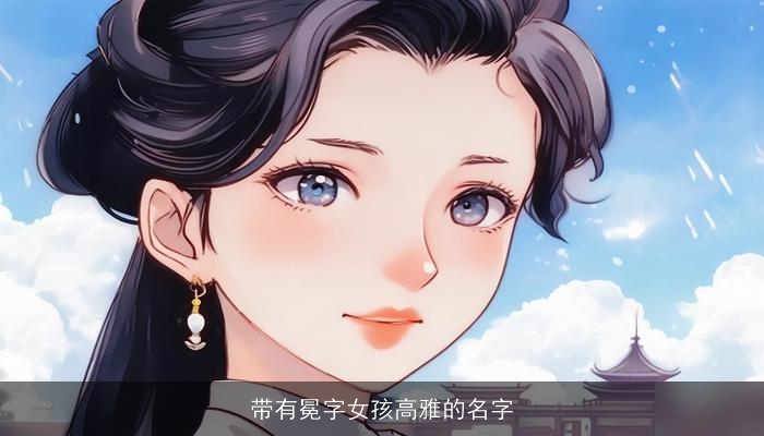 带有冕字女孩高雅的名字