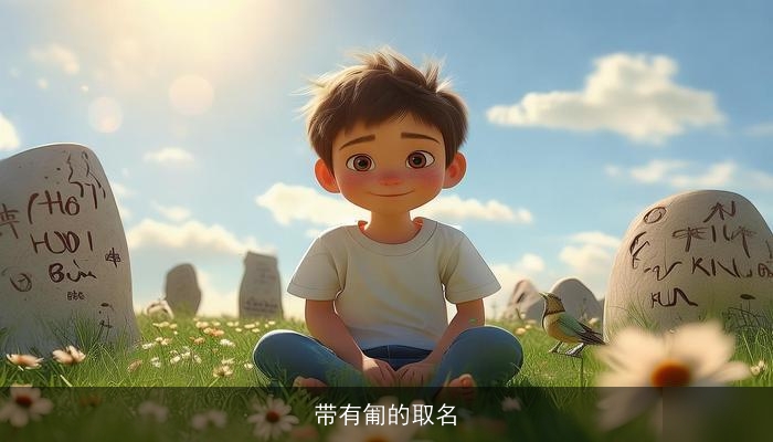 带有匍的取名