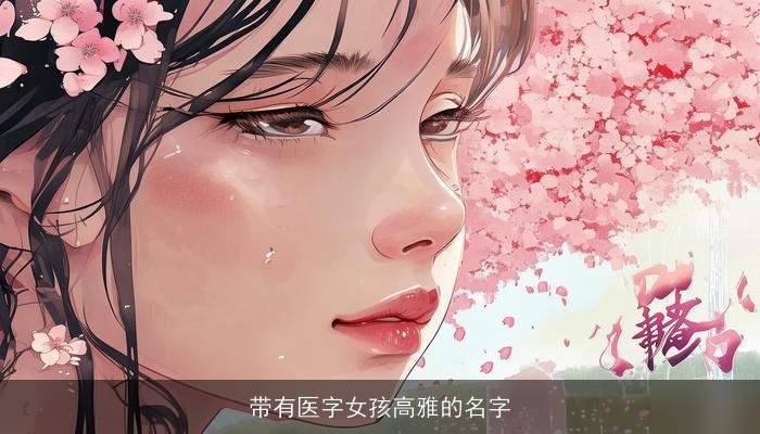 带有医字女孩高雅的名字