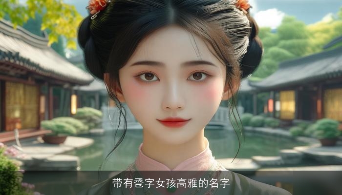 带有卺字女孩高雅的名字
