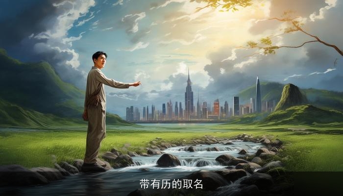 带有历的取名