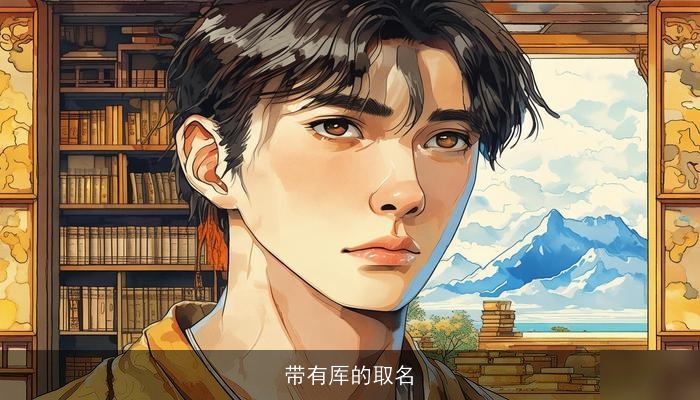 带有厍的取名