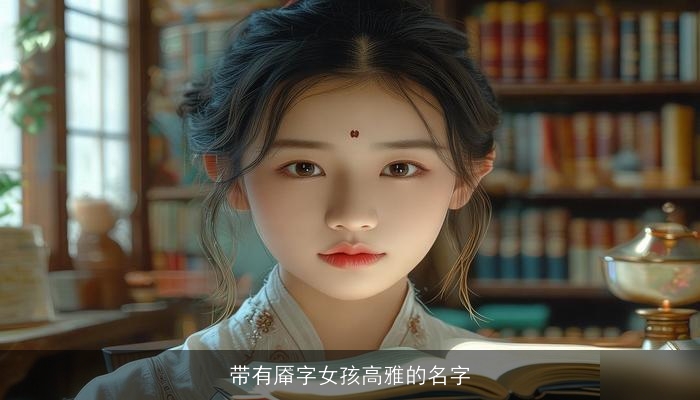 带有厣字女孩高雅的名字
