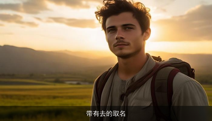 带有去的取名
