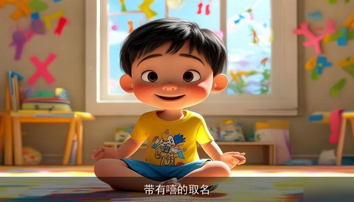 带有嘻的取名