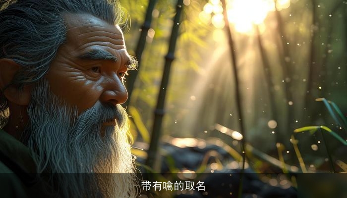 带有噙的取名