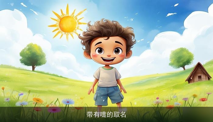 带有嚏的取名
