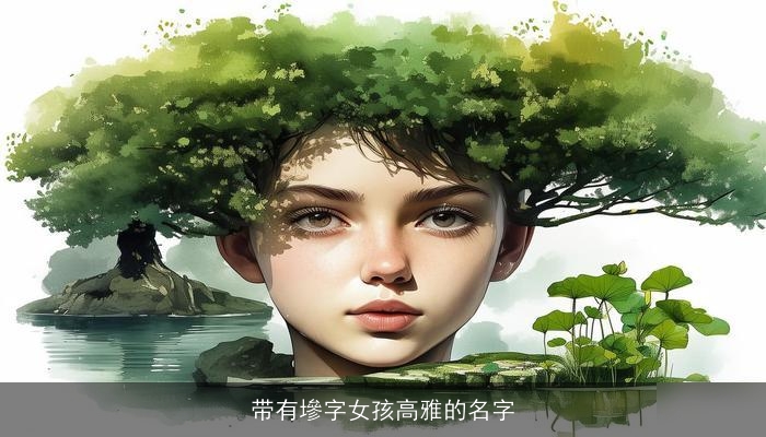 带有墋字女孩高雅的名字