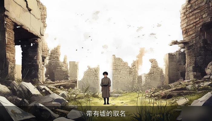 带有墟的取名